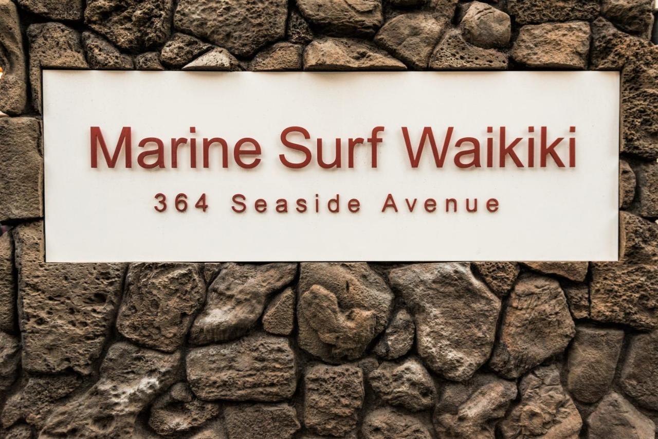 Waikiki Place Studios At The Marine Surf Waikiki Гонолулу Экстерьер фото